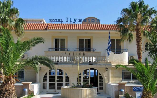 Ilyssion Hotel Lardos Exterior photo